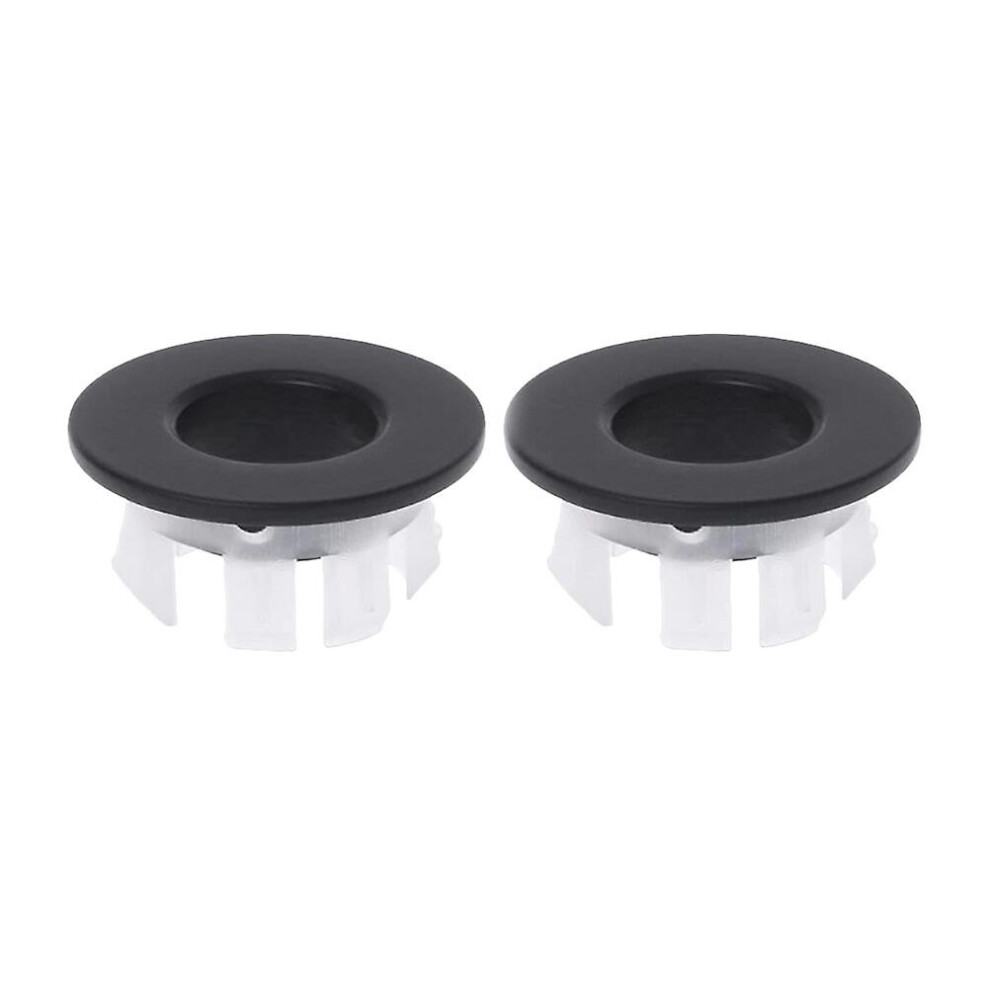 2 Pcs Accessories Sink Overflow Trim Ring Basin Overflow Cover Basin Overflow Ring Bathroom Sink Overflow Cover