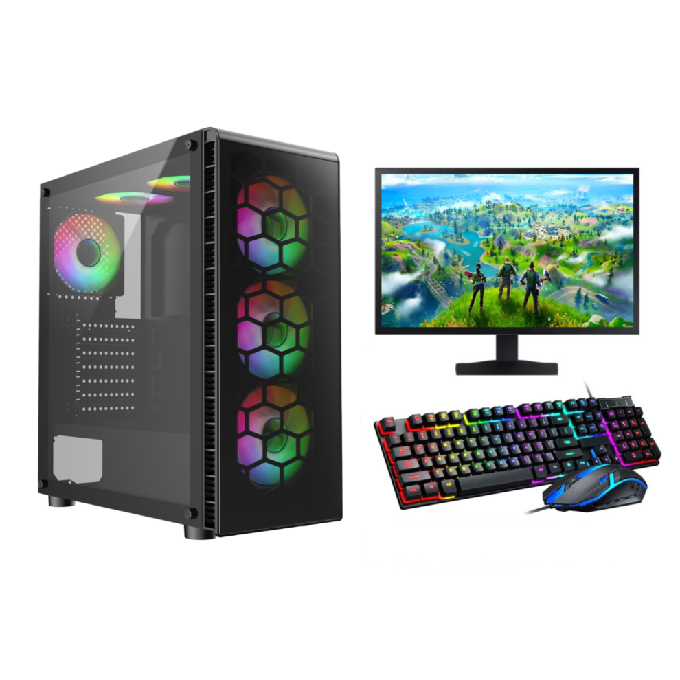 Fcs Ultra Fast Gaming Pc Bundle Intel Core I7-4770 16Gb 1Tb Windows 11 Gtx 1050