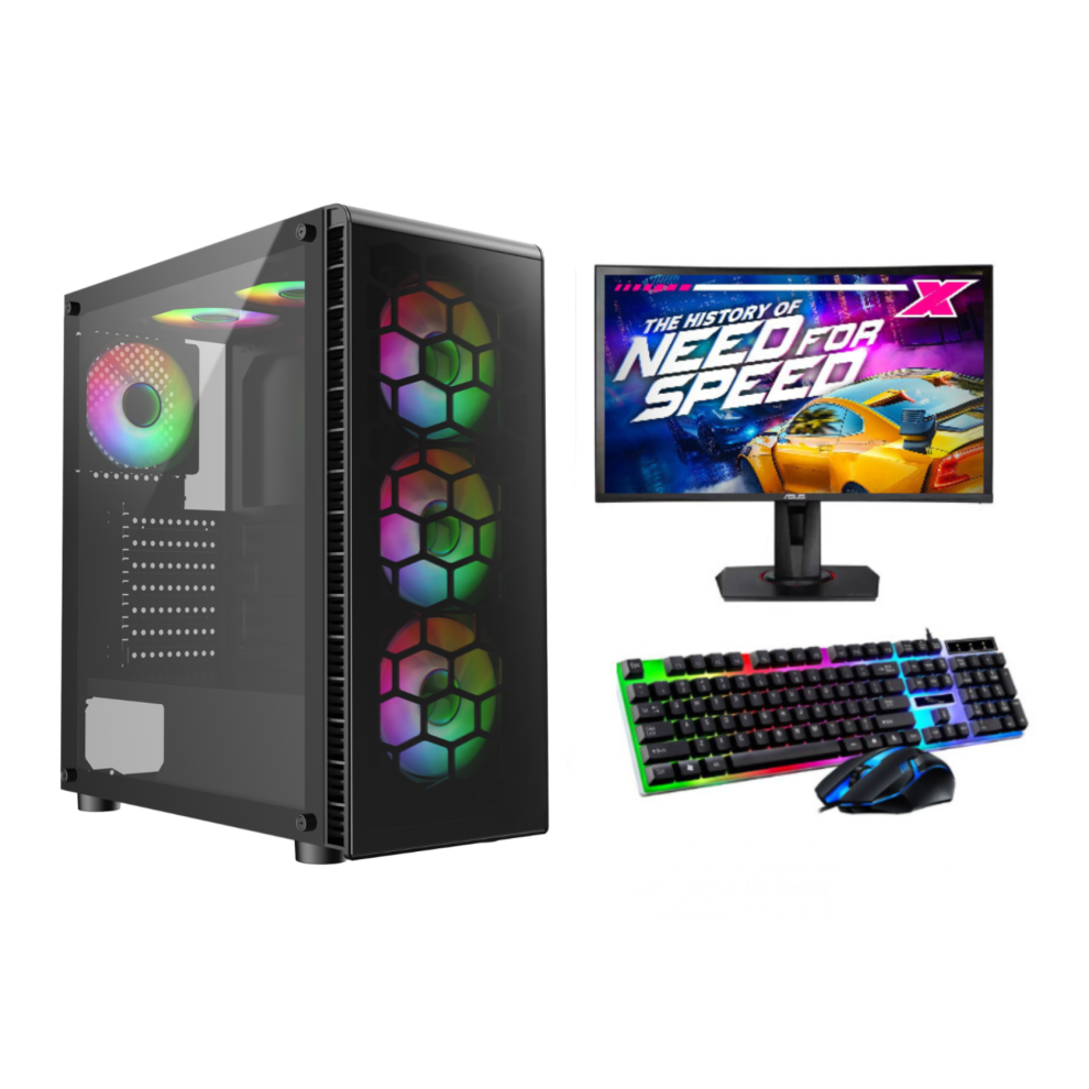 Fcs Fast Gaming Intel Core I5-4570 16Gb Ram 1Tb Hdd Pc Bundle 5060908880369