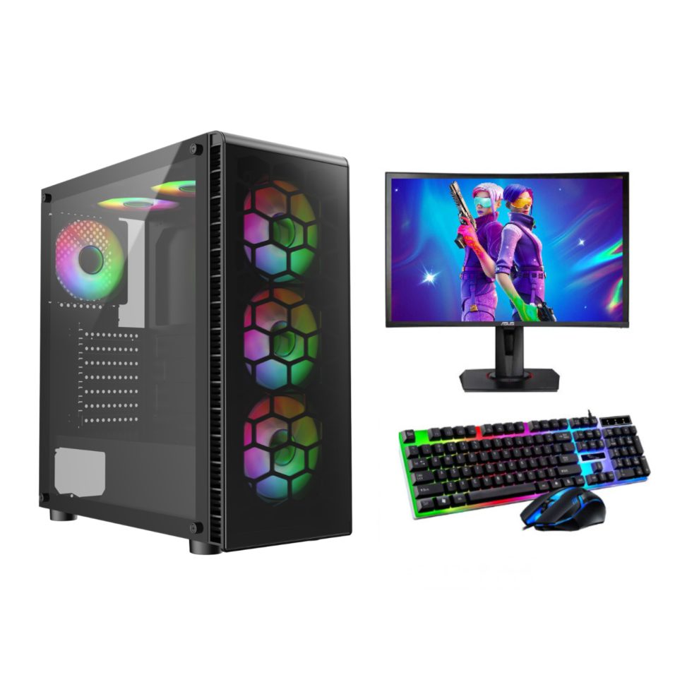 Fast Gaming Intel Core I5-4570 16Gb Ram 1Tb Hdd & 128Gb Ssd Pc Bundle 5060908880291