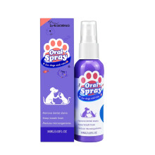 (1 Pc) Pet Teeth Cleaning Spray Oral Care Remove Tooth Stains Keep Fresh Breath for Cats and Dogs