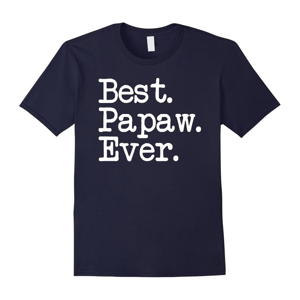 (L) Men's Papaw Gift â Best Papaw Ever Shirt-Father's Day