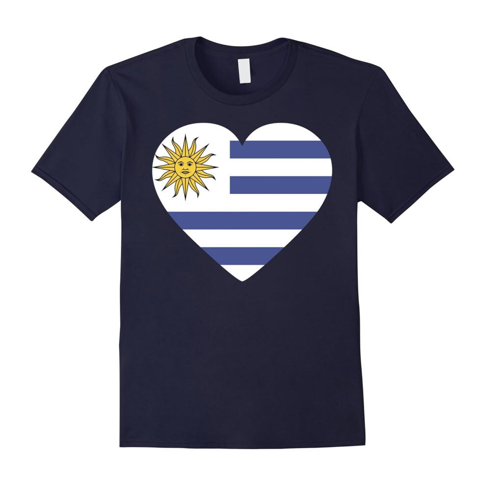 (XL) Flag of Uruguay T Shirt I love from Uruguayan tee-Father's Day