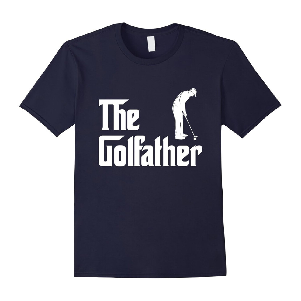 (XXXL) Funny Father Love Golfing Quote Gift, The Golfather T-Shirt-Father's Day