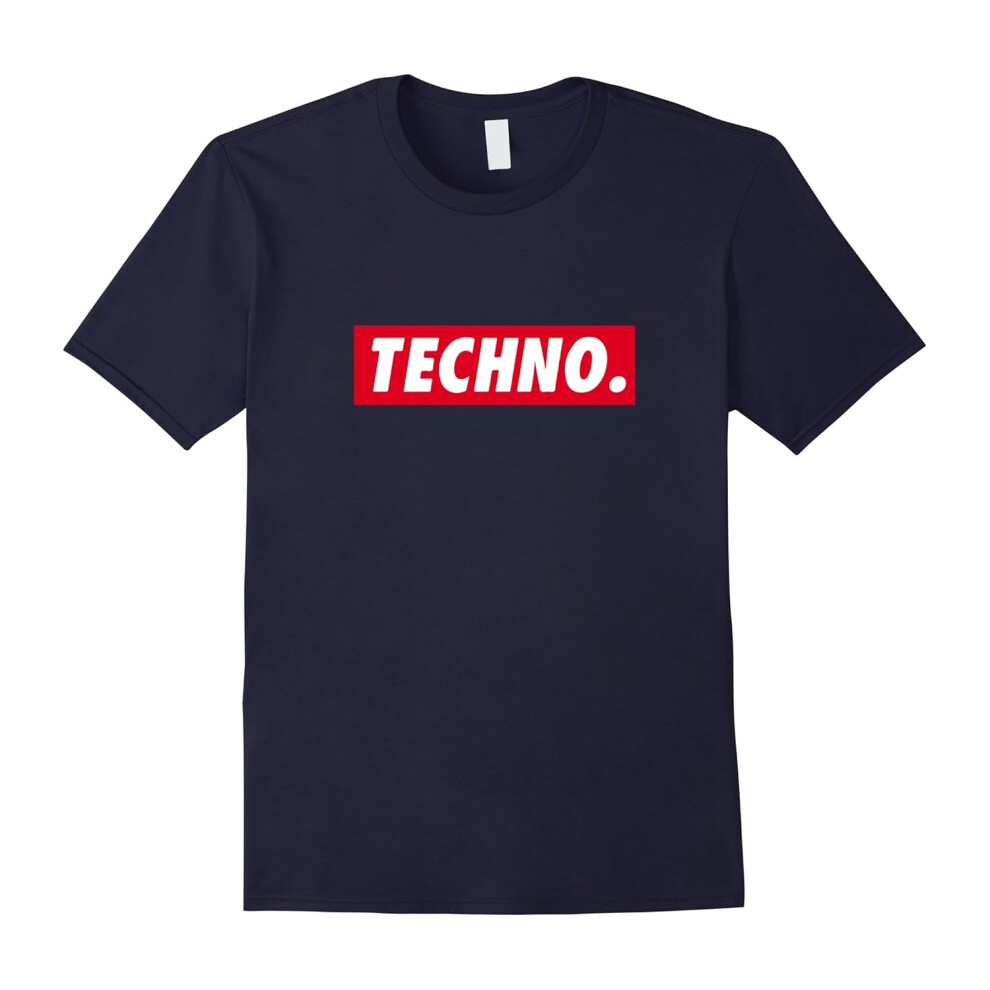 (XXL) Featured: Techno music lover gift T shirt 2016-Father's Day