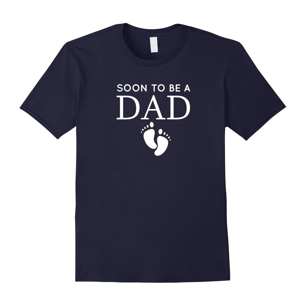 (L) Soon To Be A Dad Unique Father T Shirt for would Be Daddy-Father's Day