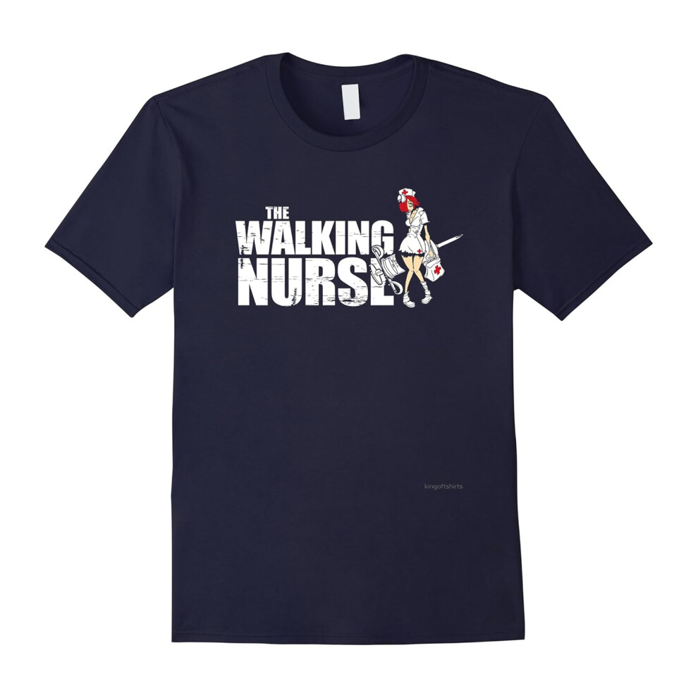 (XXXL) The Walking Nurse Funny T Shirt â nurse practitioner gifts-Father's Day