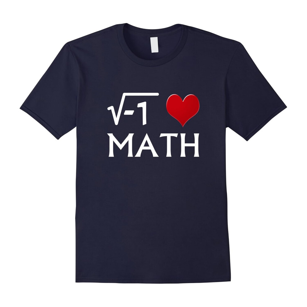 (L) I Love Math Funny Maths T-shirt-Father's Day