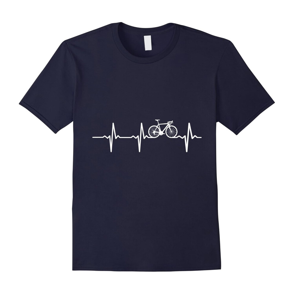 (M) CyFather's Daying Heart Beat Shirt â BicyFather's Daye Lover Gift-Father's Day