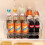 Seasoning Rotary Shelf Transparent Flipable Refrigerator Rotary Table 2
