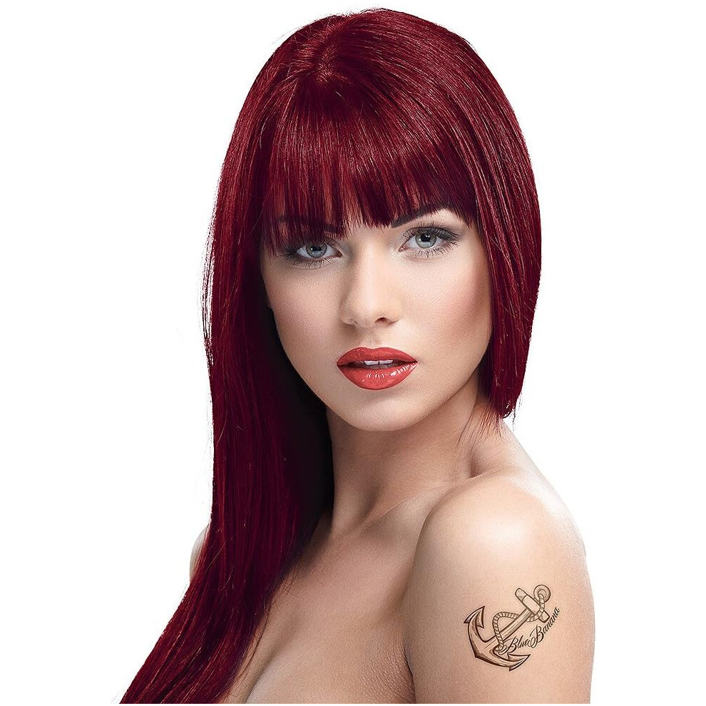 Crazy Not,Specified Colour Bordeaux Semi-Permanent Hair Dye 100 Ml