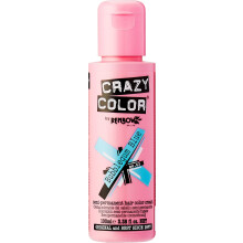 Crazy Color Semi Permanent Hair Color Cream Bubblegum Blue 100 ml