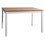 Noa and Nani Annika Dining Table in White & Natural Pine 2