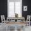 Noa and Nani Annika Dining Table in White & Natural Pine 3