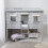 Noa and Nani Hans Canvas Roll Up Windows and Door for Christopher Bed with White Frame 3