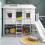 Noa and Nani Hans Canvas Roll Up Windows and Door for Christopher Bed with White Frame 5
