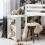 Noa and Nani Pull out Desk for Cabin Bed in White 1