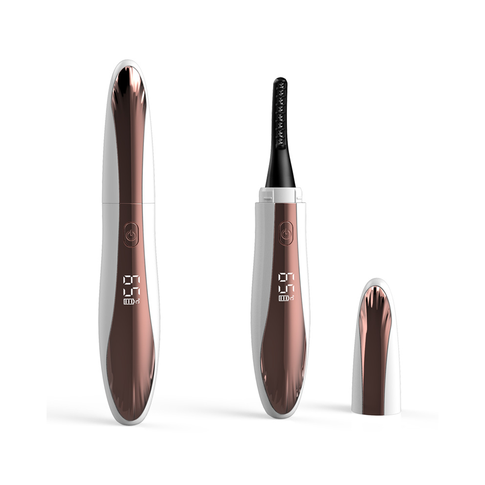 Chronus Heated Eyelash Curlers- Rechargeable Electric Eyelash Curler Eye Lash Curler Lash Lift-4 Temperature Mode-Type C Charge, Perfect Gift For