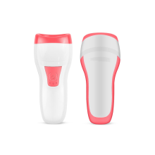 Rellenador de labios automático, recargable por USB, portátil, tamaño 2, color naranja