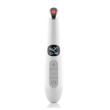 Varinha para Levantamento de Olhos Luz Vermelha Vibratória 3 em 1 Tela Lcd de 98 F a 113 F Massageador de Olhos para Olhos Secos Olh