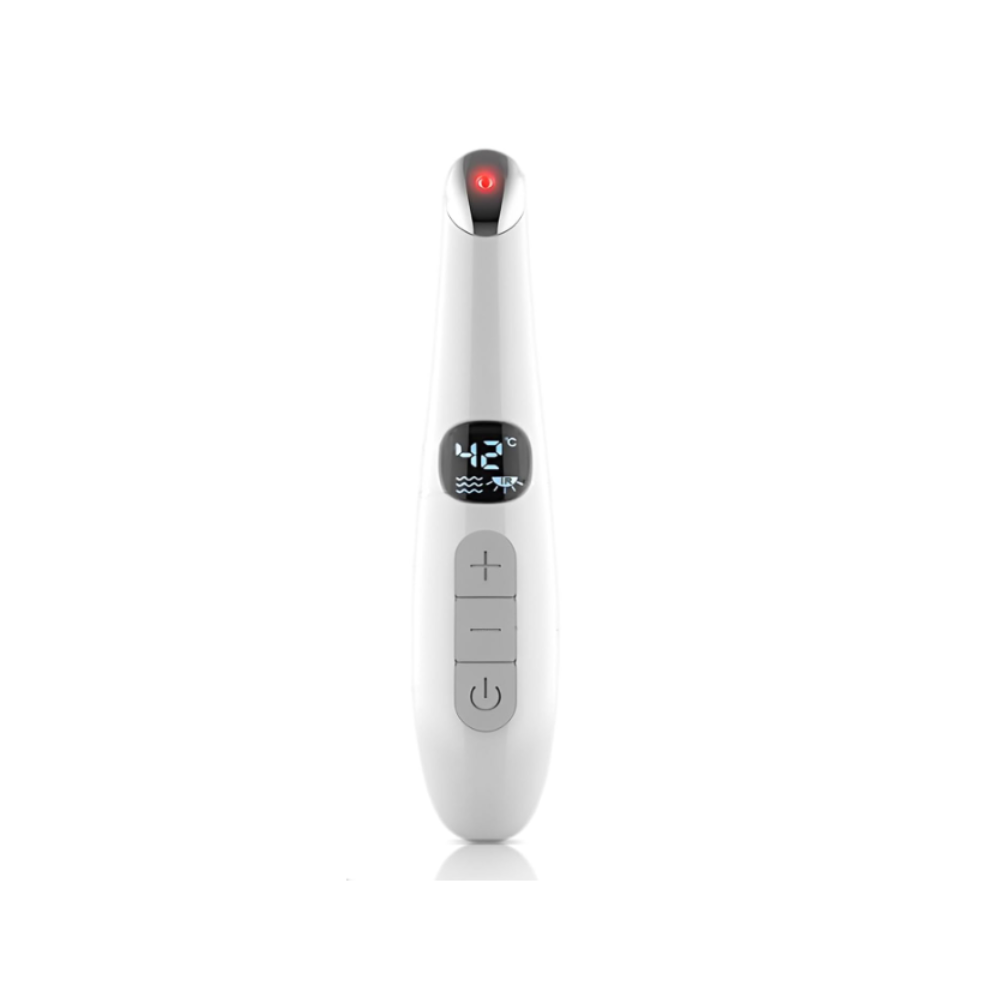 Baguette de levage des yeux lumière rouge vibrante 3 en (blanc)
