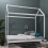 Noa and Nani Jansen Scandinavian Single Bed Frame in White 3