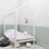 Noa and Nani Jansen Scandinavian Single Bed Frame in White 8