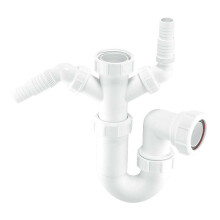 WM11 McAlpine double appliance trap with 75mm seal