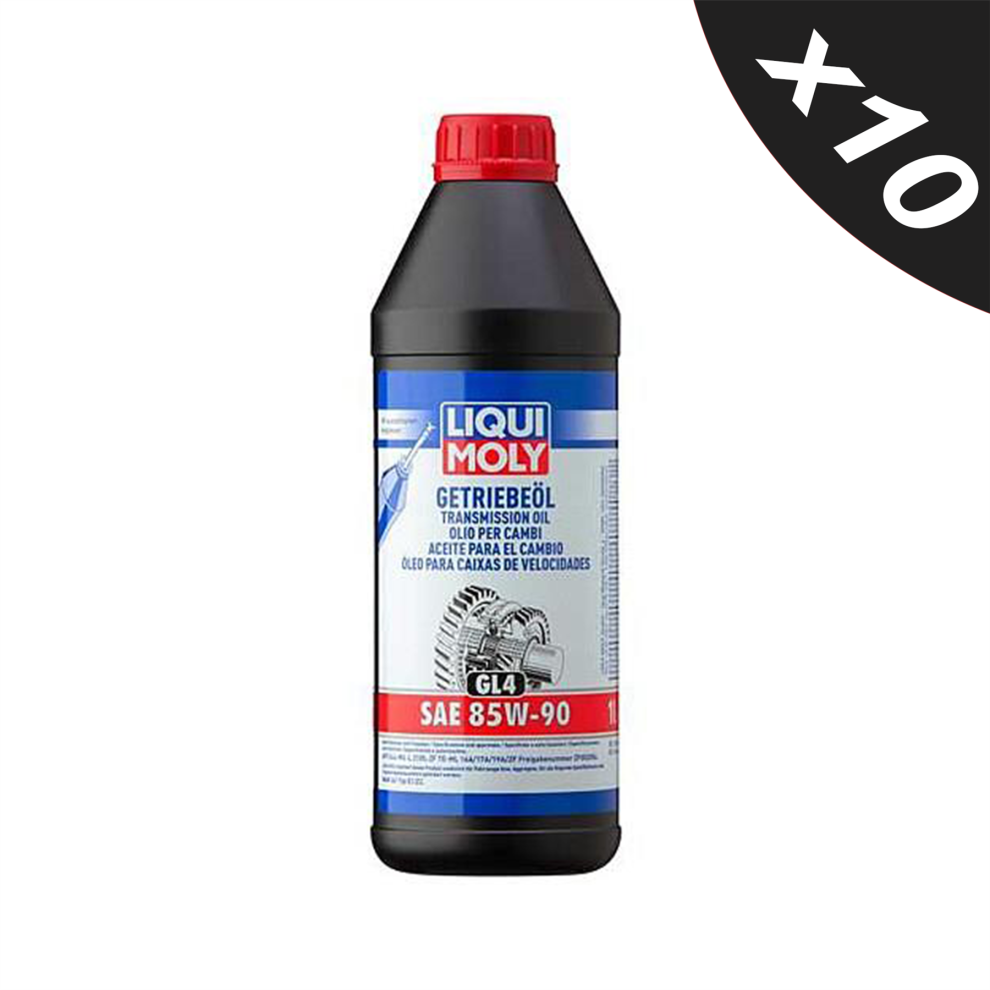 Liqui Moly 85w90 Gear Oil Mineral Transmission Fluid SAE GL4 ZFTE-ML  10x1L