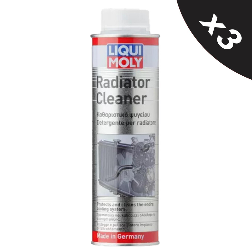 Liqui Moly Radiator Cleaner Flush 300ml Remove Deposits System Flush x3