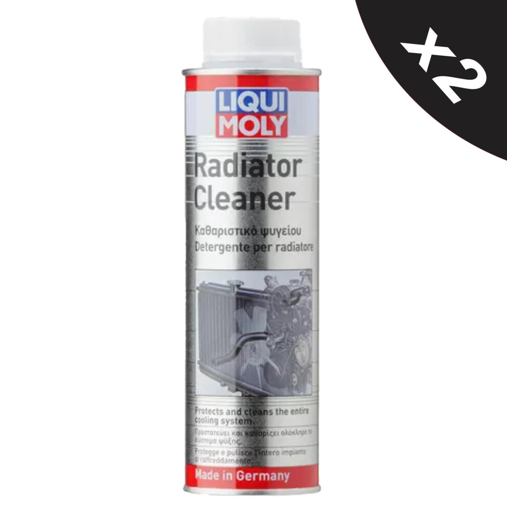 Liqui Moly Radiator Cleaner Flush 300Ml Remove Deposits System Flush X2 5056820511405