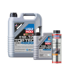 6L LIQUI MOLY TOP TEC 4600 5W30 Engine Oil SN CF BMW LL + Oil Additive 300ml