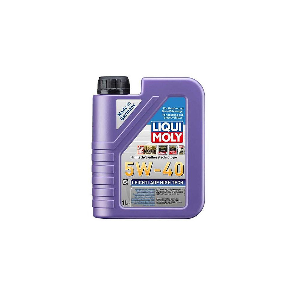 Liqui Moly 5W40 Engine Oil Acea A3/B4 Leichtlauf High Tech Mb229.5 Bmw 1L 4100420023279