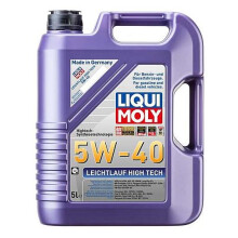 Liqui Moly 5W40 Engine Oil ACEA A3/B4 Leichtlauf High Tech MB229.5 BMW 5L