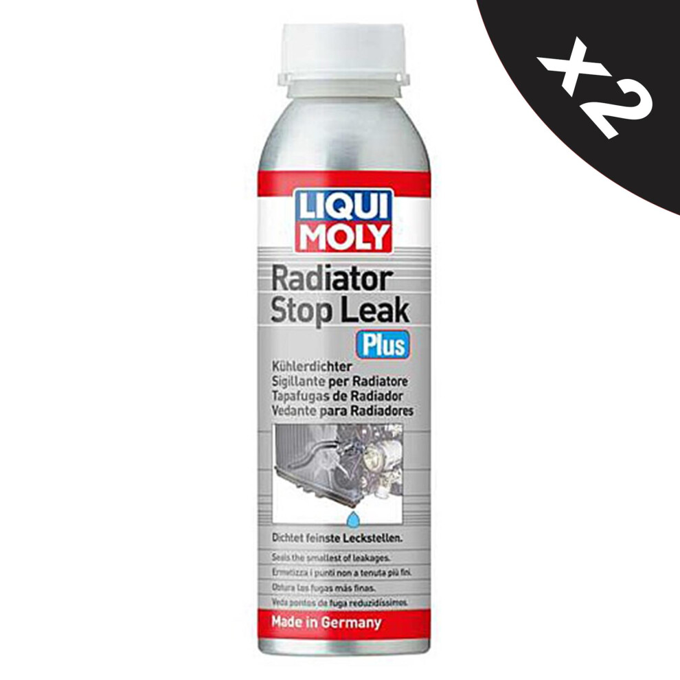 Liqui Moly Radiator Stop Leak Repairs & Stops Leak Car Cooling System 2x250ml