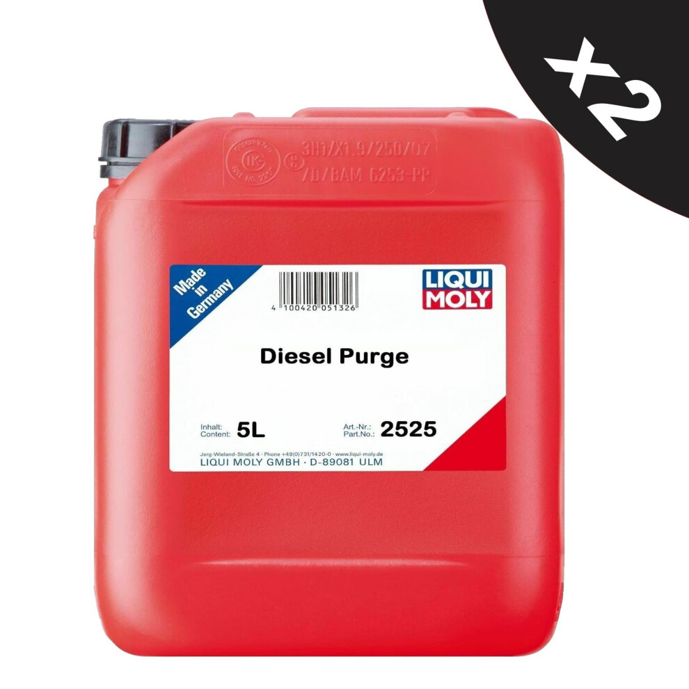 Liqui Moly Diesel Purge Injector Cleaner Engine Fuel System Treatment  5L