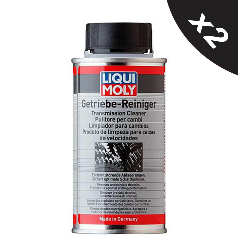 Liqui Moly Transmission Cleaner Additive Oil Change Gentle Cleaning 2x150ml