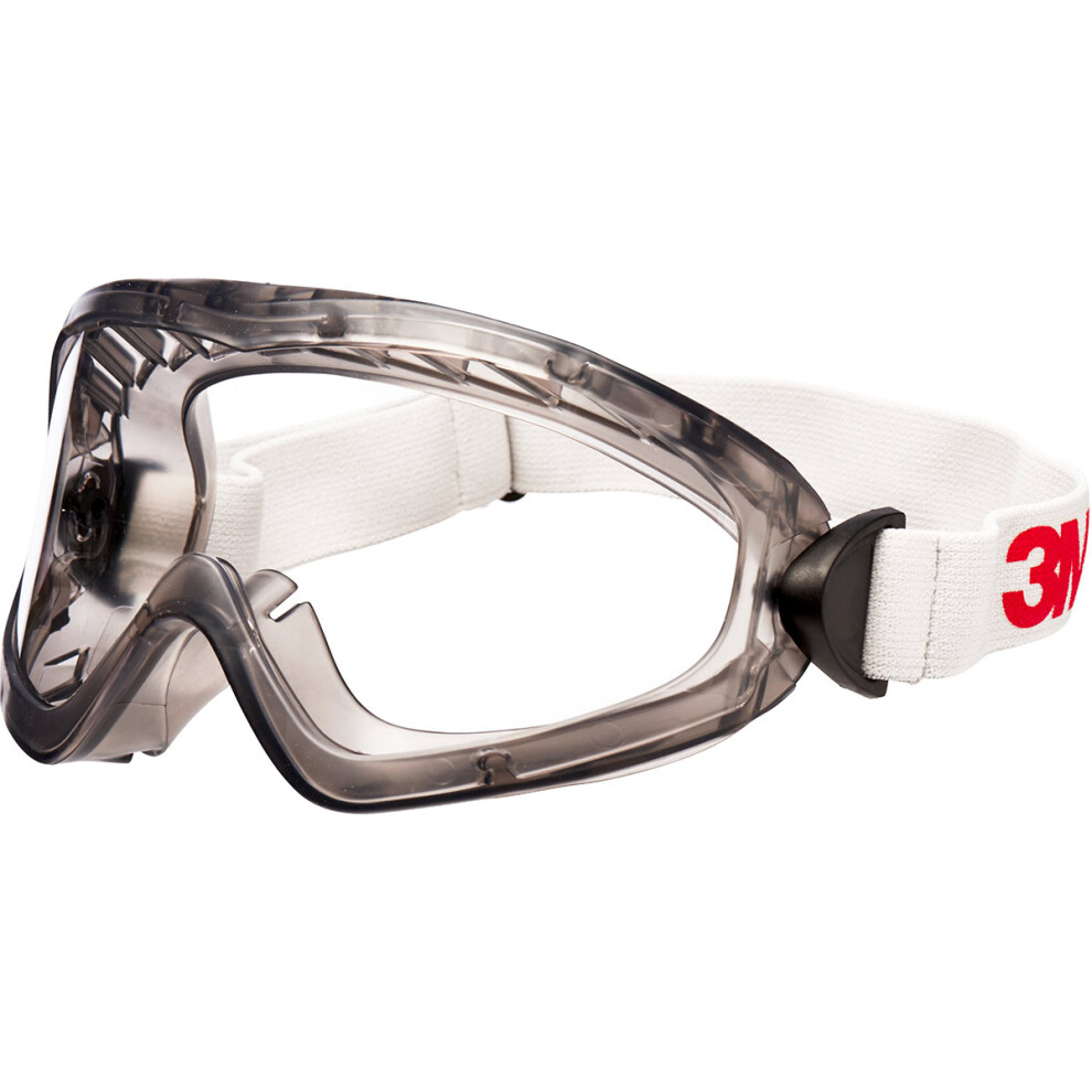 3M 2890S Power Tool Clear-Lens Safety Goggles 3M0417