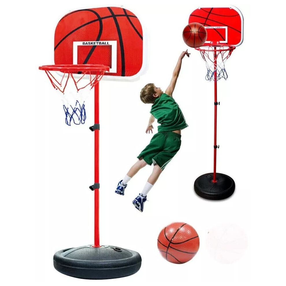 Kids Basketball Stand Adjustable Basketball Hoop