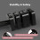(Pink) Centra Pair Adjustable Dumbbells 2.8kg-10kg Gym 4