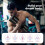 (Pink) Centra Pair Adjustable Dumbbells 2.8kg-10kg Gym 9