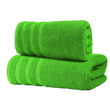 (Lime Green) 2 Pack Luxury Bath Towel 100% Egyptian Cotton Soft Towels Set