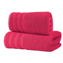 (Pink) 2 Pack Luxury Bath Towel 100% Egyptian Cotton Soft Towels Set