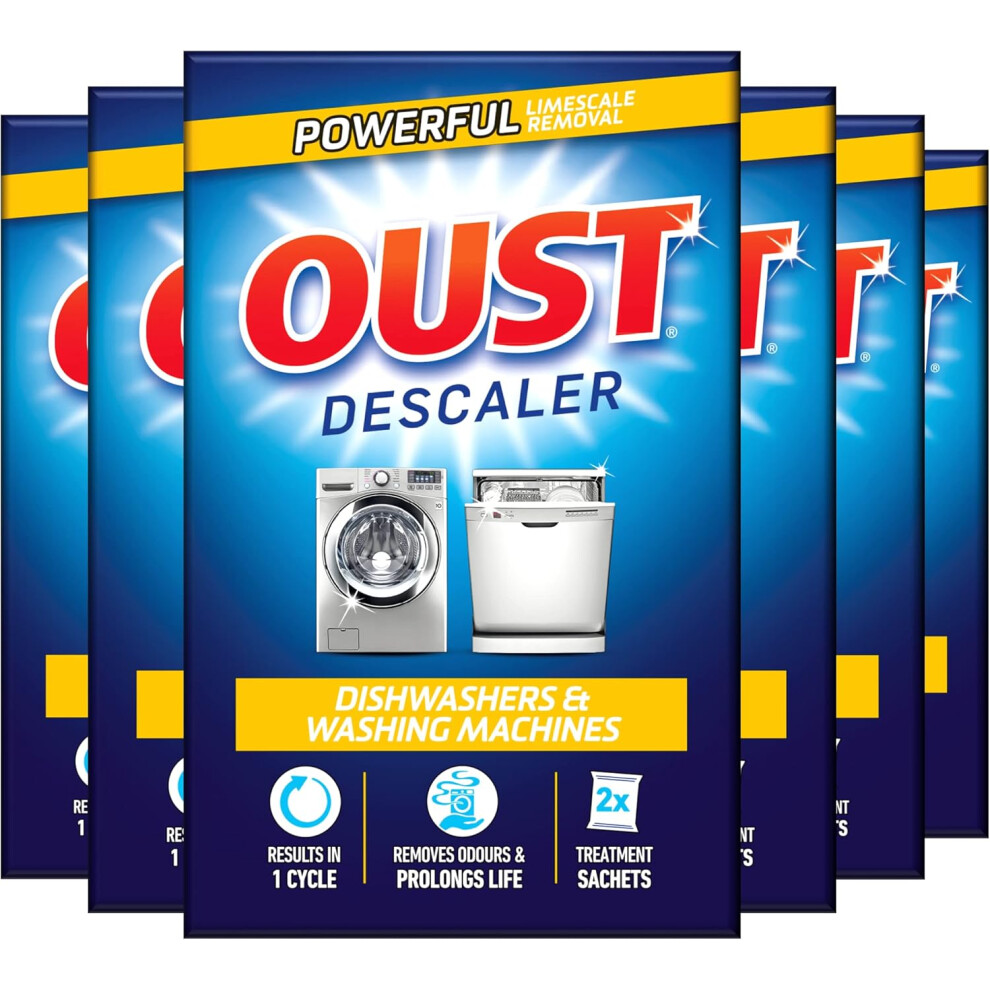 Oust Dishwasher & Washing Machine Descaler, Removes Limescale