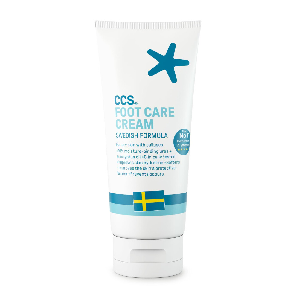 CCS Professional Foot Care Cream 175 ml - Moisturise and Protect Dry and Callused Feet 175 ml