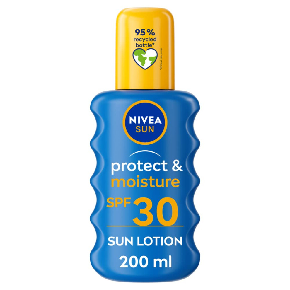 NIVEA Sun Protect & Moisture Sun Spray SPF 30 (200 ml) 200 ml