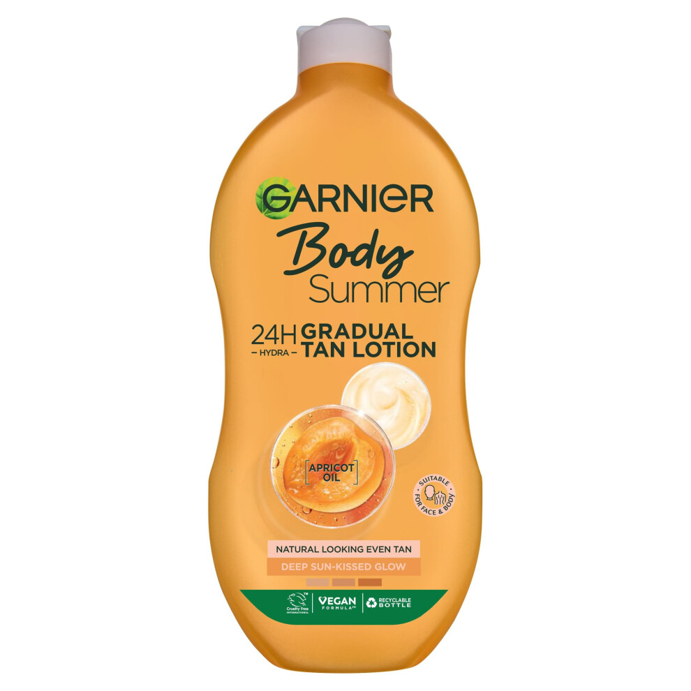 Garnier Summer Body Gradual Tan Moisturiser Deep 400ml