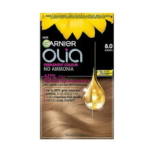 Garnier Olia 8.0 Blonde Permanent Hair Dye Grey