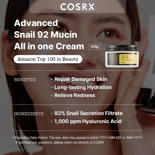 Cosrx COSRX Advanced Snail 92 All in one Cream 3.53 oz 2