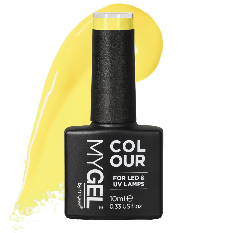 Mylee Gel Nail Polish 10ml [Lemon squeeze] UV/LED Soak-Off Nail Art Manicure Pedicure for Professional 10ml Yellow